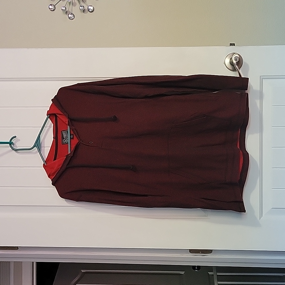 Retrofit mens hooded shirt